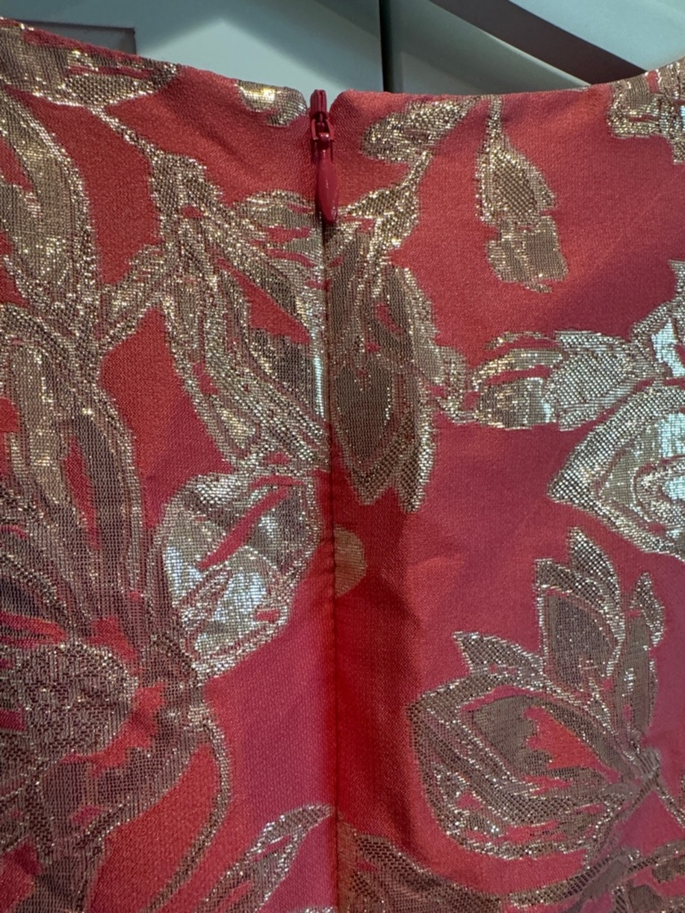 Vince Camuto Floral Jacquard Dress - Picture 6 of 8